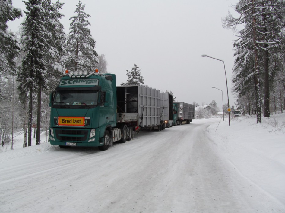 Ładunek drobnicowy - transport na Skandynawię